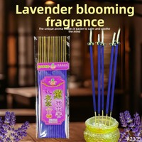 Aroma Bunga Lavender Mekar Tanpa Asap untuk Ibadah, Kekayaan, Malam Tahun Baru, Model Rumah Tangga A2305