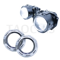 Ziao taohijab — lentille de projecteur LED M8 PRO BI 3.0 pouces, Kit 6000K, éclairage de rénovation de voiture universelle