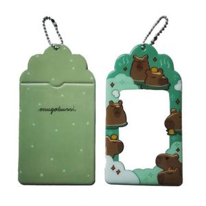 Vente flash - Porte-carte photo personnalisé en PVC, acrylique, avec porte-clés, design personnalisé, carte vierge, porte-carte photo pour album Kpop - Product Image 2