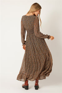 2024 hiver élégant coutumes à la mode <span class=keywords><strong>Sexy</strong></span> dames à manches longues boutique en ligne en mousseline de soie vêtements de mode pour les femmes - Product Image 5