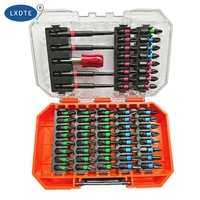 Juego de Destornilladores Magnéticos Eléctricos de Alta Calidad LXD, 32 Piezas, Brocas de Acero de 1/4 de Pulgada, Estuche Rígido OEM, Multifuncional, para el Hogar
