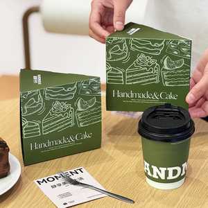 กล่องเค้กมูสทรงสามเหลี่ยม ย่อยสลายได้ ขนาด 13x9x12 ซม. แบบช่องเดียว ซ้อนกันได้ ป้องกันการรั่วซึม เหมาะสำหรับร้านขนมหวาน คาเฟ่ และงานเลี้ยงสุดหรู - Product Image 3