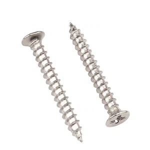Tapping Screws Metric Grade 8 Countersunk Phillips Head For Metal Construction Industry - Product Image 2
