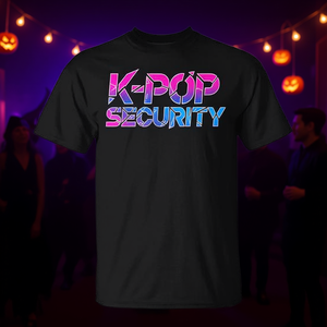 T-shirt K Pop Security, costume d'Halloween pour maman et papa, taille grande - Product Image 3
