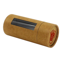 Tubo de papel hermético de grado alimenticio de cartón redondo personalizado para embalaje de proteína en polvo