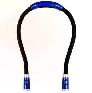 Lumind 2022 Lámpara de lectura recargable manos libres Flexible ABS Batería Cuello <span class=keywords><strong>Abrazo</strong></span> Led Luz de libro para leer Lámpara portátil - Product Image 3