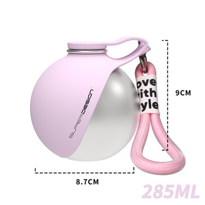 Borraccia per cani Super Design Cute Dog da 285 ml, ciotola per acqua per animali domestici con tracolla, dispenser d'acqua portatile per cuccioli per viaggi e passeggiate all'aperto - Product Image 4