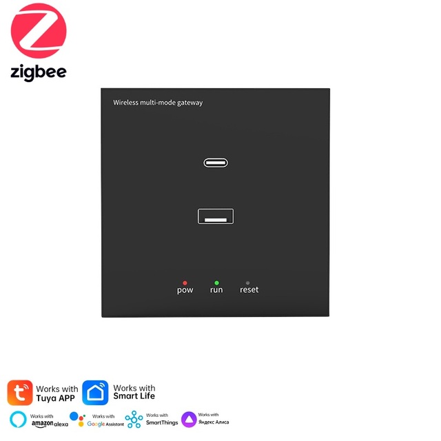 Tuya Zigbee BLE Gateway Hub Wireless Smart Home Bridge Smart Appliance Remote Controller Support Alexa Google Assistant