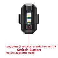7 couleurs Moteur Lampe RC Drone LED Flash Position Sans Fil Lumière pour RC à Voilure Fixe Avions Avion Hélicoptère Avertissement Lumières