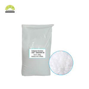 SUNWAY Abastecimento Emulsionantes Partices Branco 20 kg/Bag Cetearyl Álcool (E) Ceteareth-20 - Product Image 1