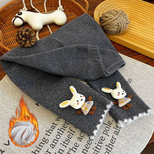 Nuovi <span class=keywords><strong>Leggings</strong></span> da ragazza autunno inverno foderati in pile graziosi pantaloni versatili per bambini in pile dolce caldo - Product Image 4