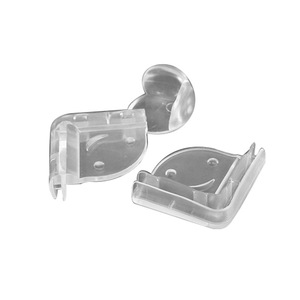 Protections d'angle de table pour la sécurité des enfants, protections d'angle sphériques transparentes anti-collision (rondes), vente en gros pour bébés - Product Image 5