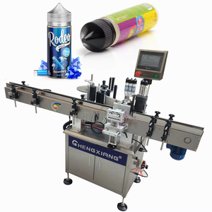 Tốt lớp chất lượng tuyệt vời chai tròn tự động nhỏ lọ Applicator máy in nhãn máy - Product Image 1