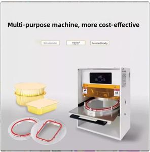 半自動テーブルトップ食品誘導熱シーラーアルミボウルシーラーカップホイルトレイシール機 - Product Image 3