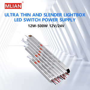 Fuente de Alimentación Conmutada MLIAN DS-9 OEM ODM 100-265VAC DC 3V-48V 1A-60A, Controlador LED IP20 con Carcasa de Aluminio 18-100W para Iluminación LED - Product Image 4