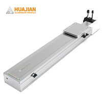 Módulo Lineal de Aluminio de Alta Precisión, Actuador Lineal Accionado por Tornillo de Bolas, Etapa Lineal Personalizable para Automatización Industrial