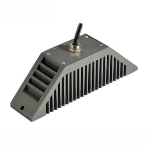 Projecteur linéaire LED triangulaire 3500K blanc chaud, angle de faisceau 90°, étanche IP65, canal en aluminium, alimentation AC/DC, CRI80 moderne, 50000 - Product Image 3