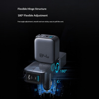 Chargeur de voiture rapide 84W, mini station de charge pour téléphone, 4 en 1, affichage numérique LED, câbles rétractables, chargeur de voiture double type C pour iPhone Samsung