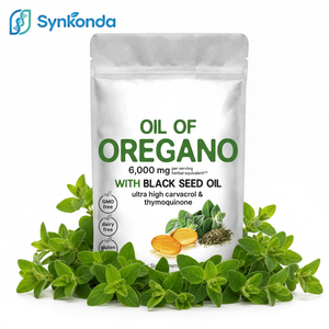 300 Capsules <span class=keywords><strong>d</strong></span>'<span class=keywords><strong>Huile</strong></span> <span class=keywords><strong>d</strong></span>'<span class=keywords><strong>Origan</strong></span> et <span class=keywords><strong>d</strong></span>'<span class=keywords><strong>Huile</strong></span> de Nigelle en Gélules Molles, Formule 2:1, Complément Herbal pour Adultes, 6000mg, Antioxydant, Immunité, Digestion - Product Image 1