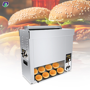 Dọc Chuyên Nghiệp Giá Thấp Nhất Thương Mại Điện Bánh Hamburger Bánh Mì Máy Burger Bun Toaster - Product Image 1