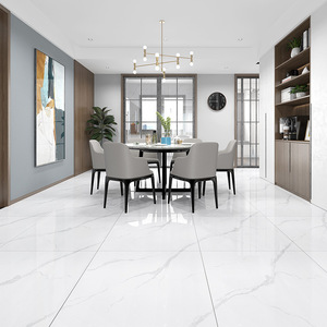 Piastrelle in gres porcellanato lucido smaltato bianco da parete <span class=keywords><strong>materiale</strong></span> <span class=keywords><strong>per</strong></span> piastrelle <span class=keywords><strong>per</strong></span> pavimenti in ceramica di marmo - Product Image 2