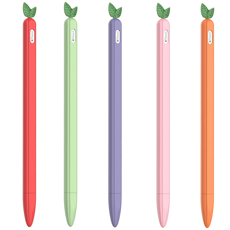 Новинка, защитный чехол для стилуса в виде ручки, мягкий силиконовый чехол для Apple Pencil 2