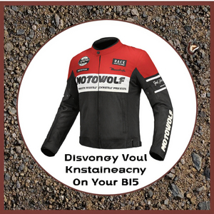 MOTOWOLF Premium <strong>Motorcycle</strong> &amp; <strong>Auto</strong> <strong>Racing</strong> <strong>Wear</strong> Men's High Quality Waterproof PU Leather Riding Jacket - Product Image 2
