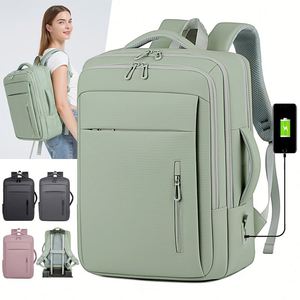 Mochila Casual de Diseño Directo de Fábrica, Expandible, Impermeable, para Universidad, Viajes, Portátil - Product Image 1