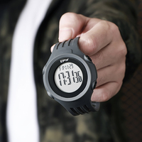 Montre de sport pour homme, style étanche, montres numériques pour homme, chronographe, horloge électronique LED, montre-bracelet pour homme, Reloj Para Hombre