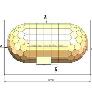 Tente Prix d'usine pas cher <span class=keywords><strong>Camping</strong></span> <span class=keywords><strong>Serre</strong></span> Ovale Verre Géo Dôme Maison <span class=keywords><strong>Grand</strong></span> Dôme Géodésique Tentes à vendre - Product Image 1