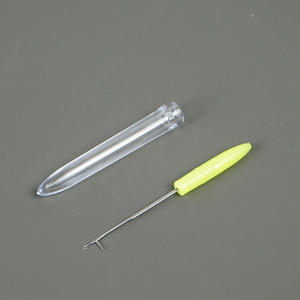 Aguja de cebo de pesca Selco con punta de gancho, herramienta de perforación Boilie para Kit de fabricación de aparejo de pelo de carpa - Product Image 1