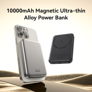 Từ 10k siêu mỏng hợp kim Type-C ngân hàng điện 20W không Dây sạc nhanh sạc di động hàng ngày pin sạc không dây - Product Image 2