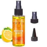 Spray Dissolvant de Colle pour Extensions Capillaires Marque Privée 118 ml Sans Traces Parfum Citron pour Perruques en Dentelle et Extensions à Bandes Adhésives