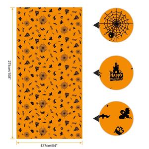 مفرش طاولة ورقي مخصص بتصميم أوراق الشجر لحفلات عيد الشكر وأعياد الميلاد للأولاد والبنات، مناسب لديوالي وعيد الميلاد وعيد الفصح - Product Image 3