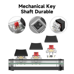 Bssy) Macropad Macro Programmering Toetsenbord Rgb Mini Hot Swap Gaming Aangepaste Knop Keypads Rode Schakelaar <span class=keywords><strong>3</strong></span> Toetsen Voor Multimedia - Product Image 3