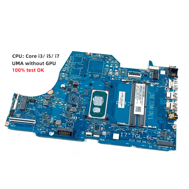 6050A2982701-MB-A02 for 17t-BY 17-BY 17-by0061st Laptop Motherboard With I3-7020U I3-8130U I5-8250U CPU L22737-601 L22739-601
