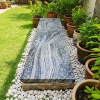 TY Shandong Granit Gris Blanc Naturel Écologique Moderne, Petite Dalle Brossée, Solution Complète pour Plans de Travail de Cuisine de Villa et de Parc