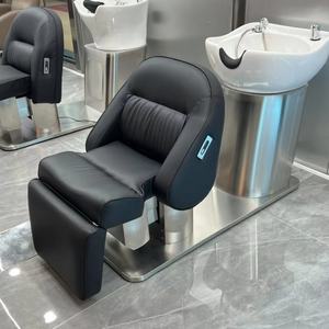 Lit de massage et de shampoing de luxe Sober Light 2025 avec circulation d'eau, lit de beauté électrique, thérapie par massage de la tête, lit de shampoing - Product Image 2