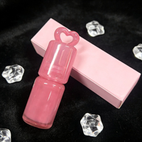 Gloss à lèvres hydratant végétalien de haute qualité, marque privée, fini mat, rouge à lèvres liquide longue durée, tubes de gloss brillants en forme de cœur