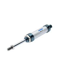 Cylindre pneumatique miniature série MAL, norme ISO, alliage d'aluminium, alésage 16 mm-40 mm, double action, pour usine