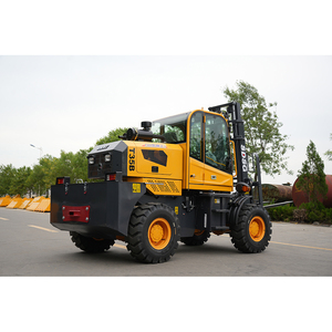 Chariot élévateur diesel tout-terrain <span class=keywords><strong>10T</strong></span>, hauteur de levage de 3 à <span class=keywords><strong>6</strong></span> m avec accessoires de chariot élévateur - Product Image 6