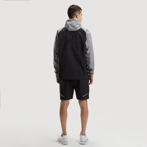 Ensemble de vêtements de sport en PVC personnalisable pour hommes, séchage rapide, idéal pour la gym et la course, respirant, design printemps, pour la perte de poids - Product Image 5