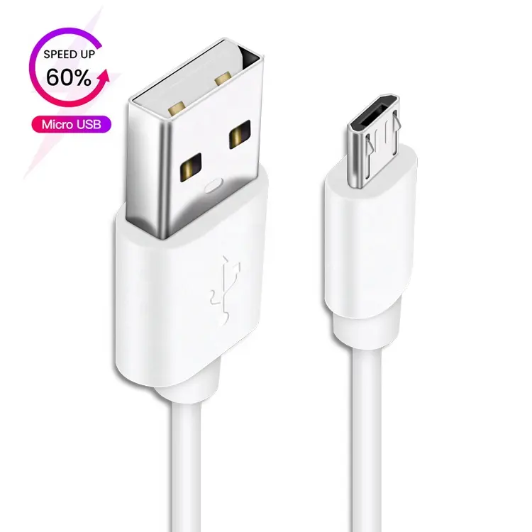 Wholesale high-speed 1m micro usb cable charger fast charging usb cable telephone computer micro usb data cable