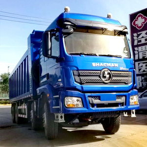 รถบรรทุกดัมพ์มือสอง แชคแมน เดลอง 8x4 เครื่องยนต์ดีเซล 40 ตัน เกียร์ FAST ขับเคลื่อนซ้าย 12 ล้อ พร้อมขาย - Product Image 5