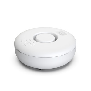 Smart Leak Alarm WD72 <b>Water</b> <b>Detector</b> Sensor App Remote Control White 120DB Adjustable Volume WiFi Home Overflow Alert - Product Image 2