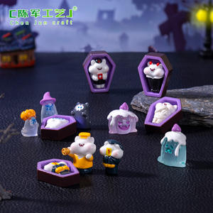 Chenjuns Cross-border New Halloween Zombie Taoist Doll, lindos accesorios decorativos Diy, Mini Micro-Paisaje pequeños adornos - Product Image 2