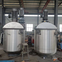 Bonne qualité industrielle chimique électrique liquide moteur détergent savon réservoir de dosage mélangeur agitateur de qualité alimentaire jus Sauce