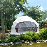 Tente de dôme de glamping Igloo géodésique Offre Spéciale tente dôme ronde extérieure transparente de haute qualité 4m 5m 6m 7m 8m