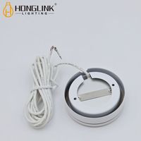Éclairage de meubles, vitrine, tiroir, lampe LED, mini éclairage sous armoire, capteur tactile sans fil, éclairage LED pour armoire de cuisine