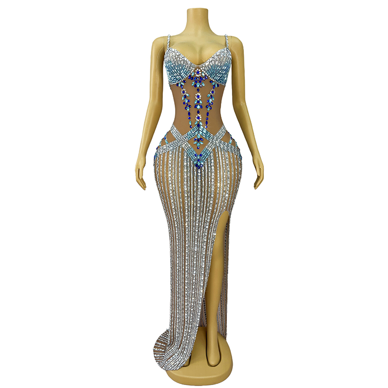 strapless open back dress Jade Jewel Dress (White)